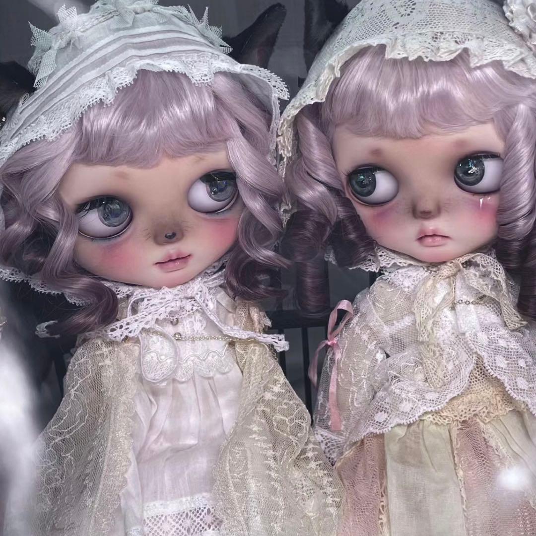 カスタムブライス 海外作家様 微笑み 猫顔 動物メイク かわいい フルセット