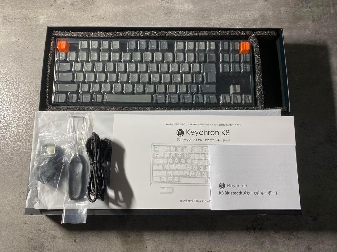 Keychron K8 茶軸 JIS
