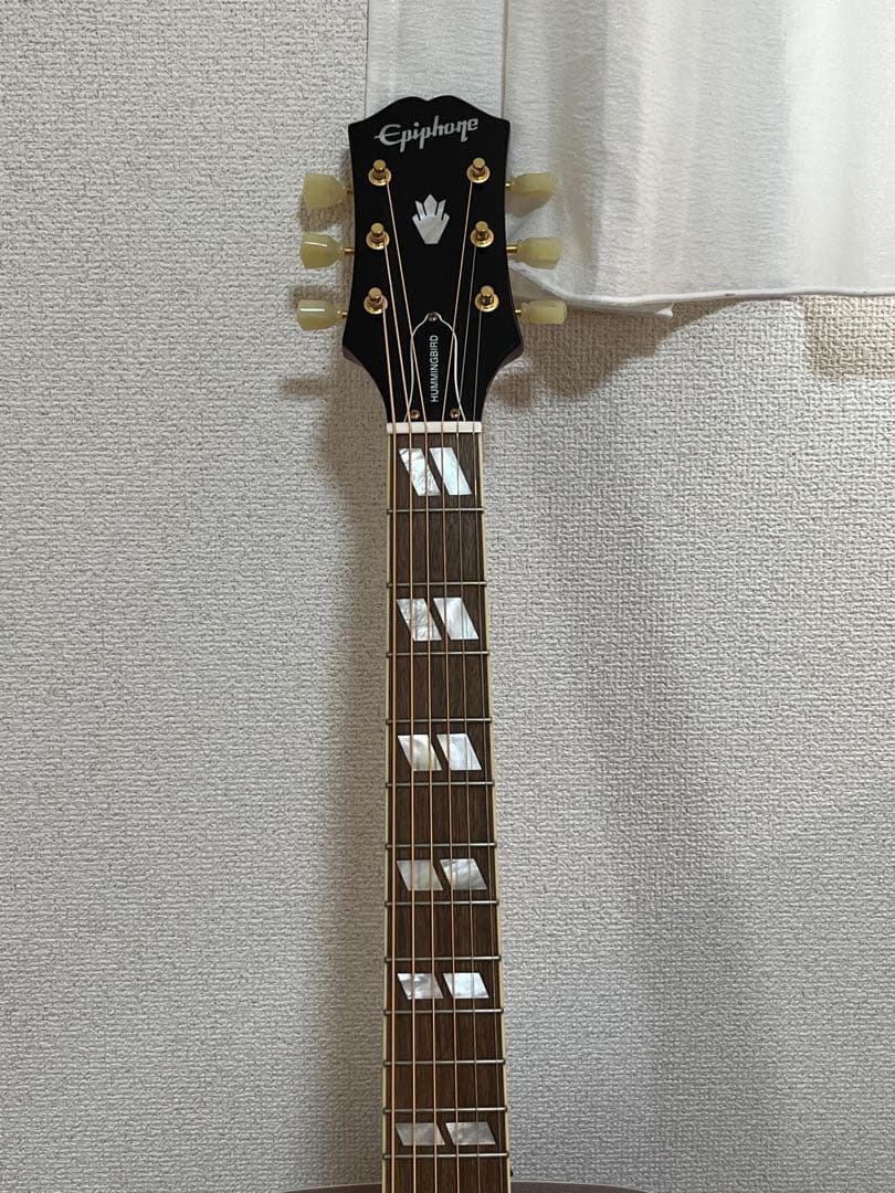 【早い者勝ち】EPIPHONE エレアコ　(ギターケース付き)【オール単板】
