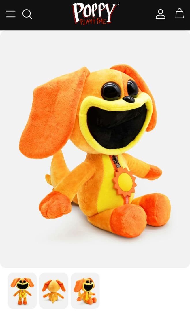 公式 PoppyPlaytime キャットナップぬいぐるみ　タグ付き