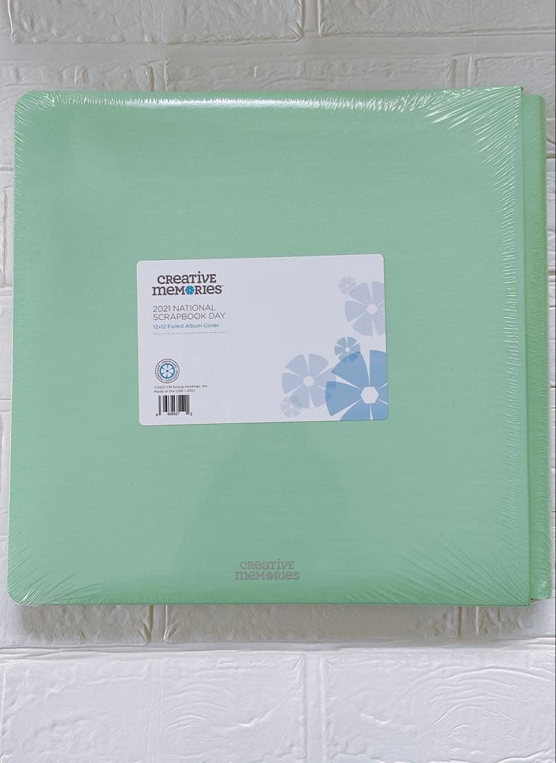 クリエイティブメモリーズ　アルバムカバー&白台紙&ミニエンバリ付
