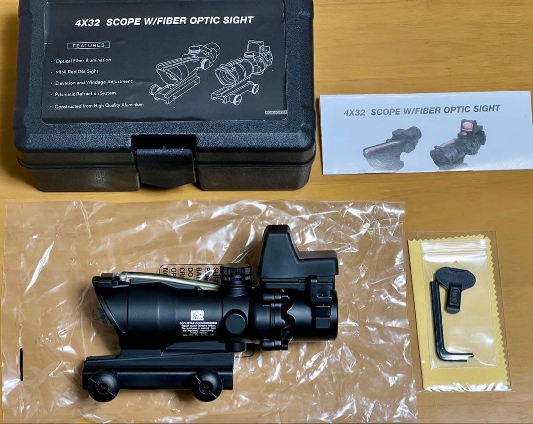 Trijicon ACOG スコープ 4×32 RMRドットサイト レプリカ
