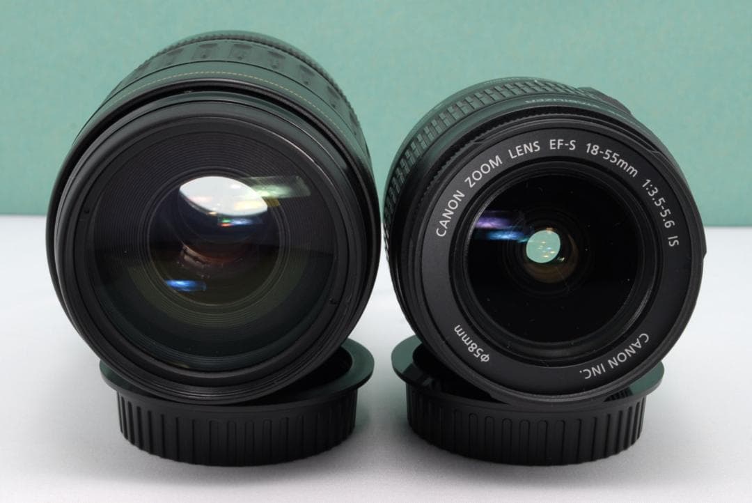 ☘️初心者向け✨️Canon Kiss X3 望遠 ダブルレンズ 一眼レフカメラ