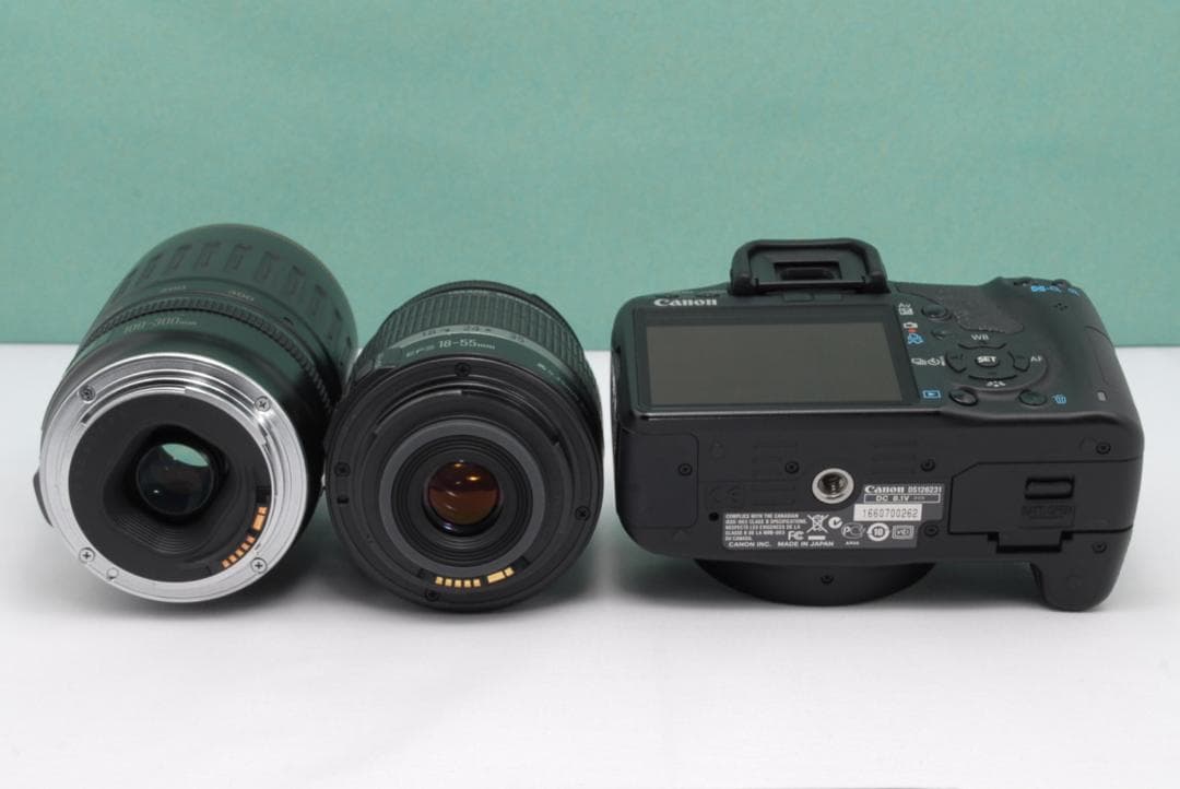 ☘️初心者向け✨️Canon Kiss X3 望遠 ダブルレンズ 一眼レフカメラ