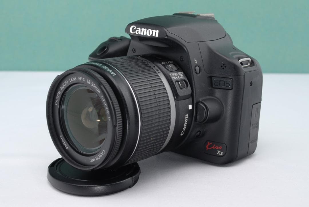 ☘️初心者向け✨️Canon Kiss X3 望遠 ダブルレンズ 一眼レフカメラ