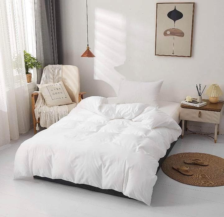 【❤セミダブル4点セット❣肌触り抜群のピーチスキン加工♪❤】布団カバーセット