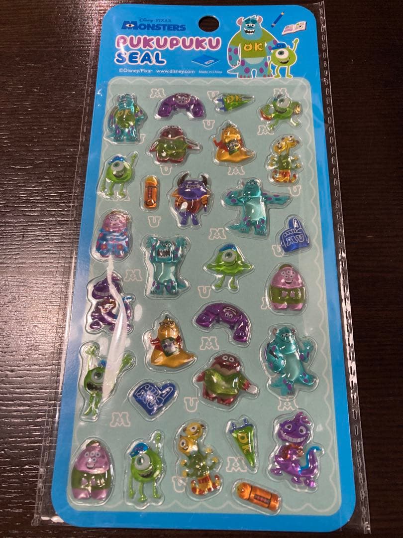 Disneyプクプクシール　Disneyキャラクター