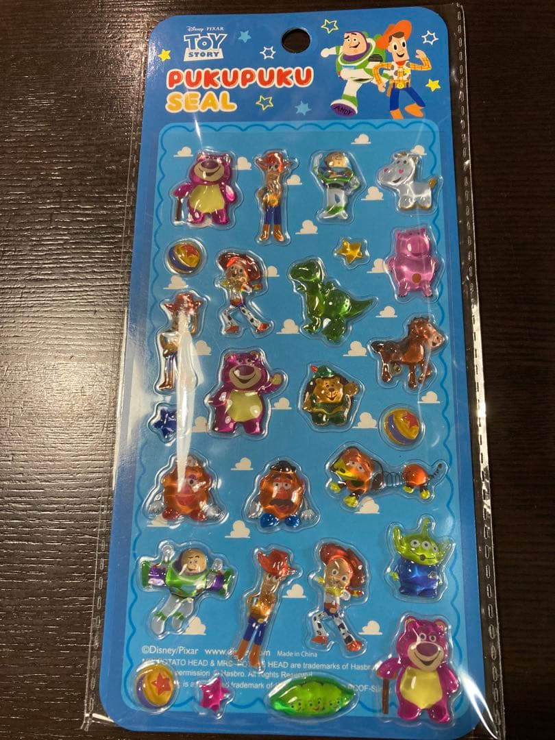 Disneyプクプクシール　Disneyキャラクター