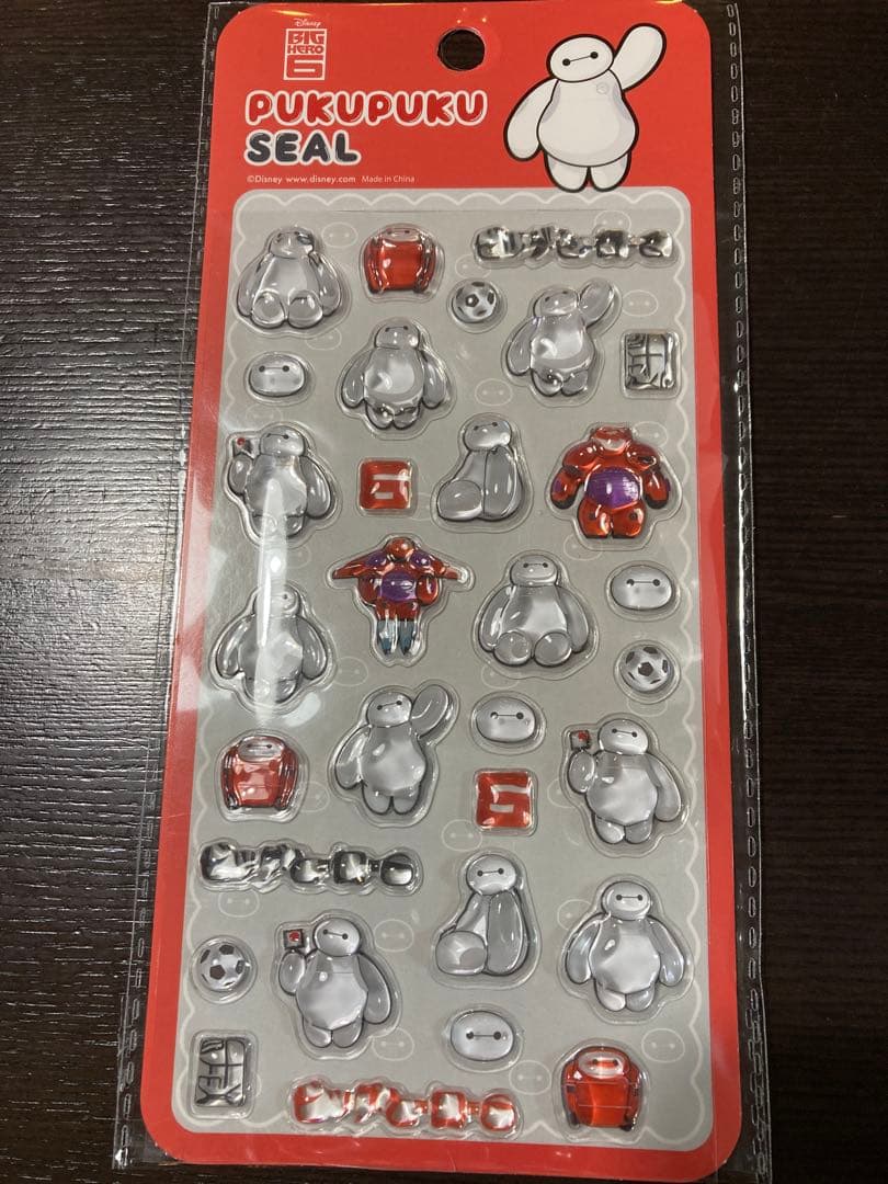 Disneyプクプクシール　Disneyキャラクター