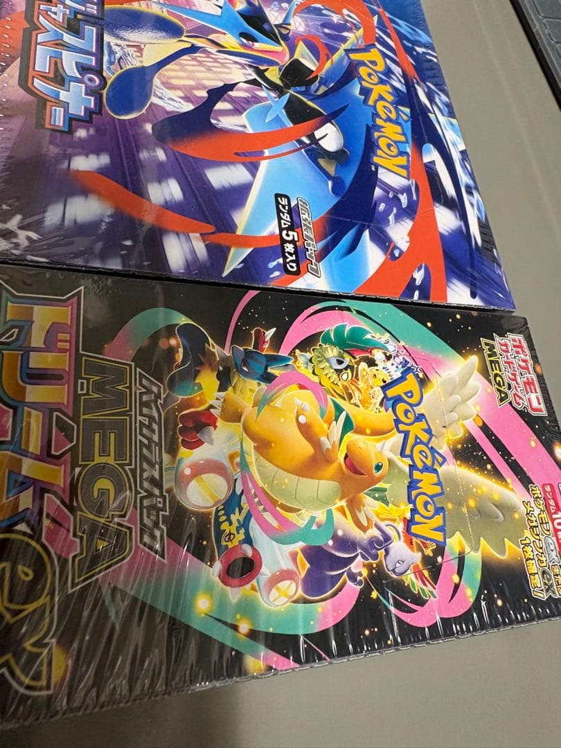 ポケモンカード　ニンジャスピナー& MEGAドリームex 2箱セット