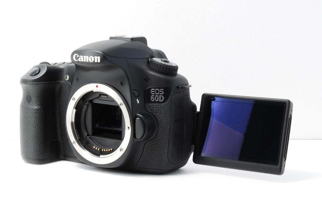 美品❣️ショット数 929回 Canon EOS 60D スマホ転送 自撮り◎