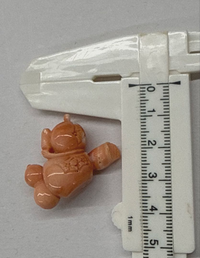 珊瑚　瓢箪彫り