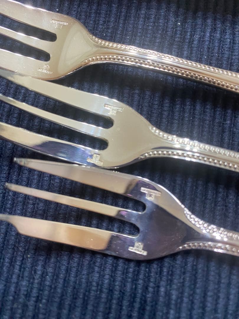 クリストフル　シルバーフォーク6本セット