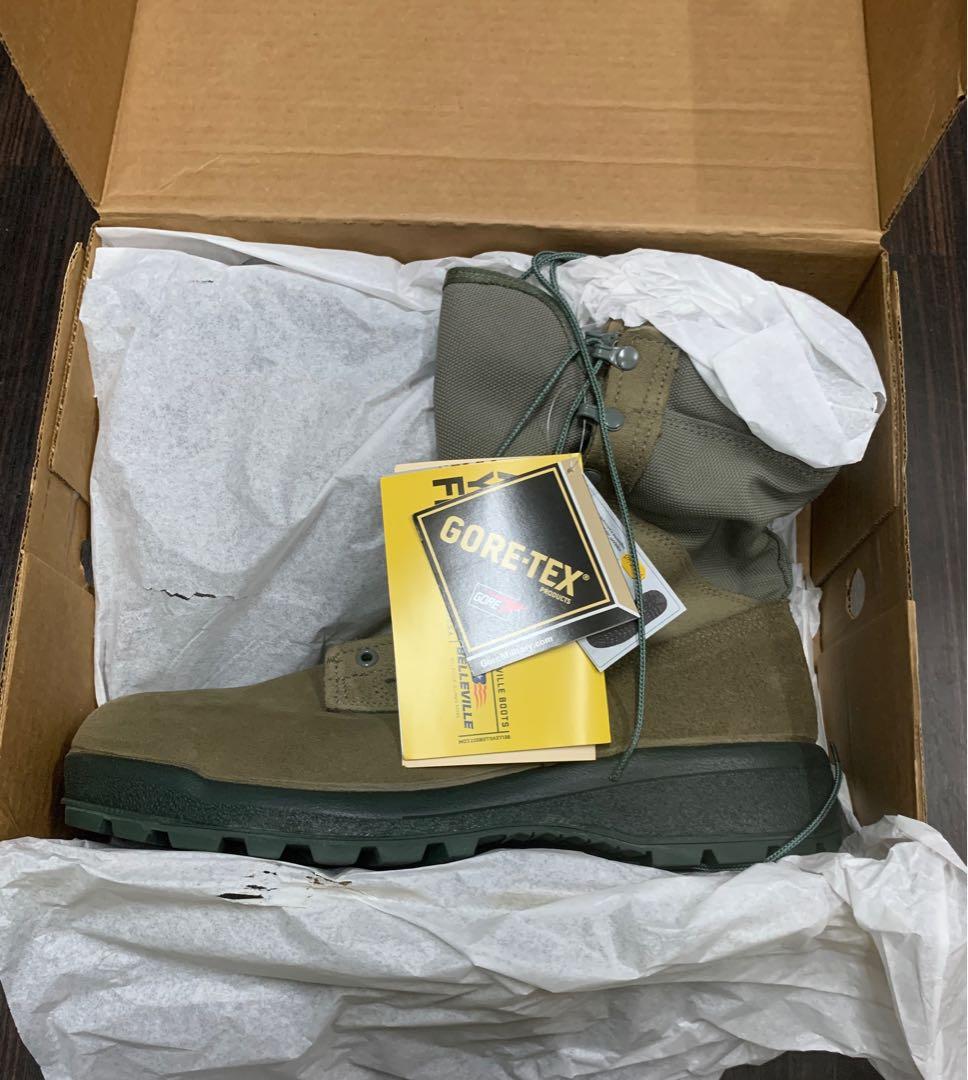 Item 8 GORE-TEX オリーブグリーン ミリタリーブーツ 新品