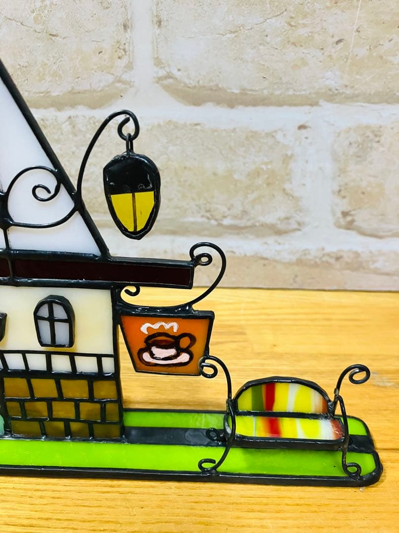 ステンドグラス　cafe4点