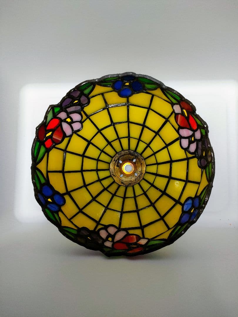 新品ステンドグラスランプ ティファニー調