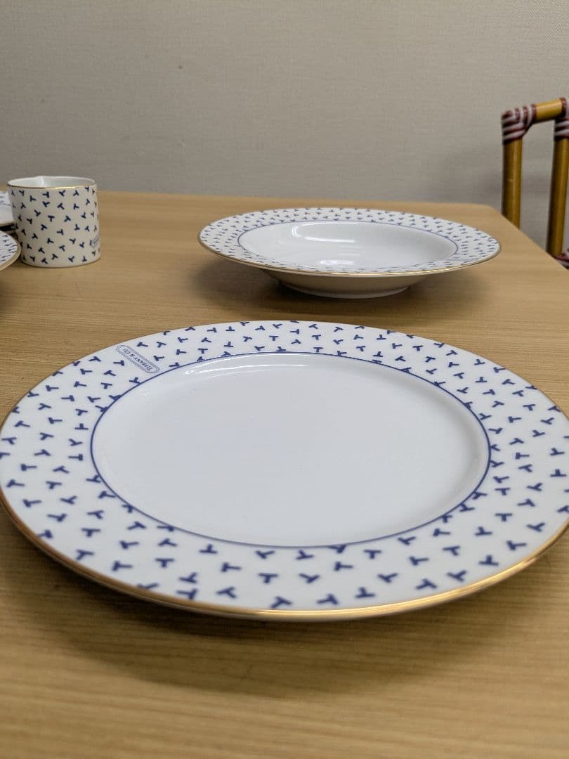 ティファニー　ダンシングティ パン皿、スープ皿、3枚セット