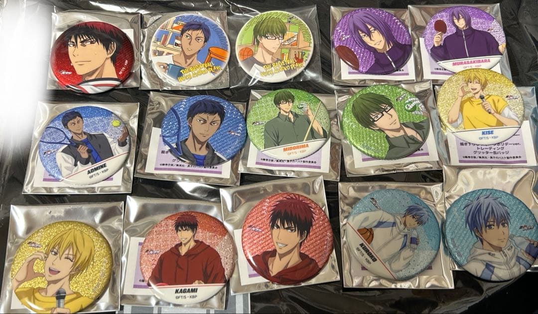 黒子のバスケ 缶バッチ セット