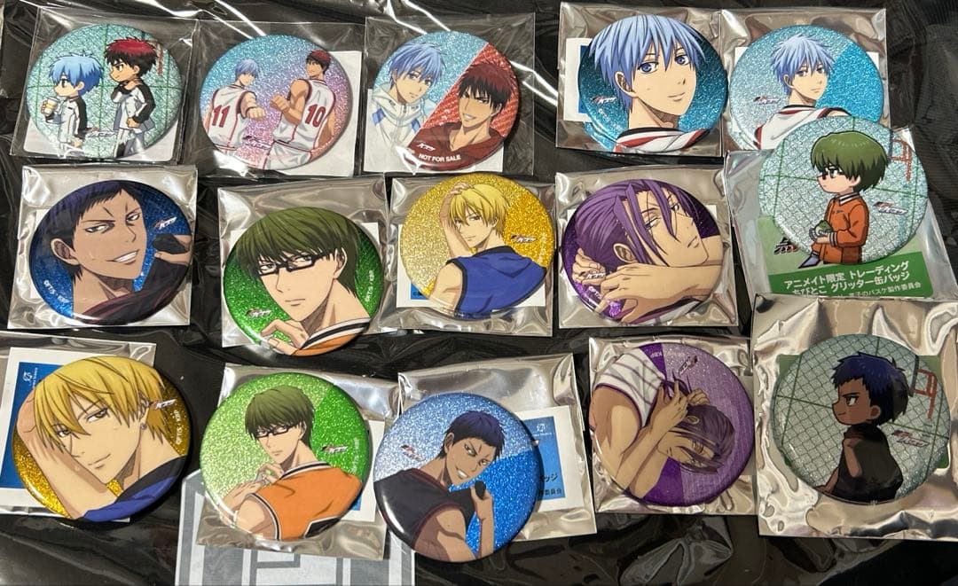 黒子のバスケ 缶バッチ セット