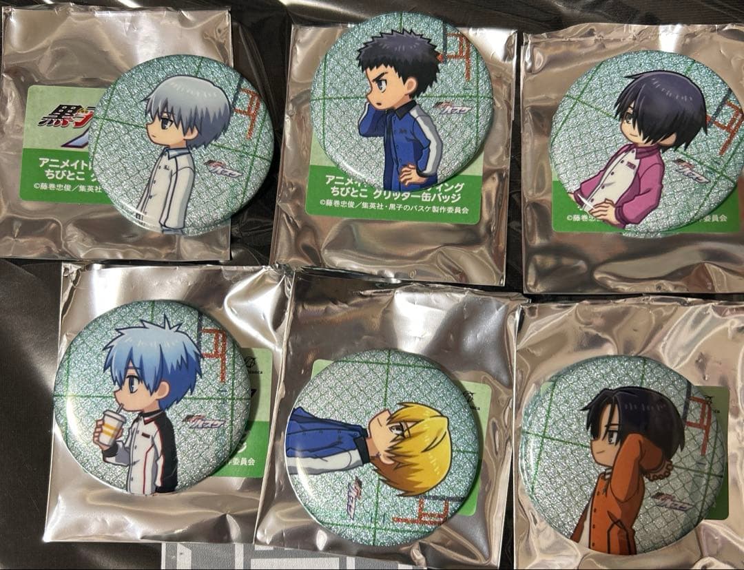 黒子のバスケ 缶バッチ セット