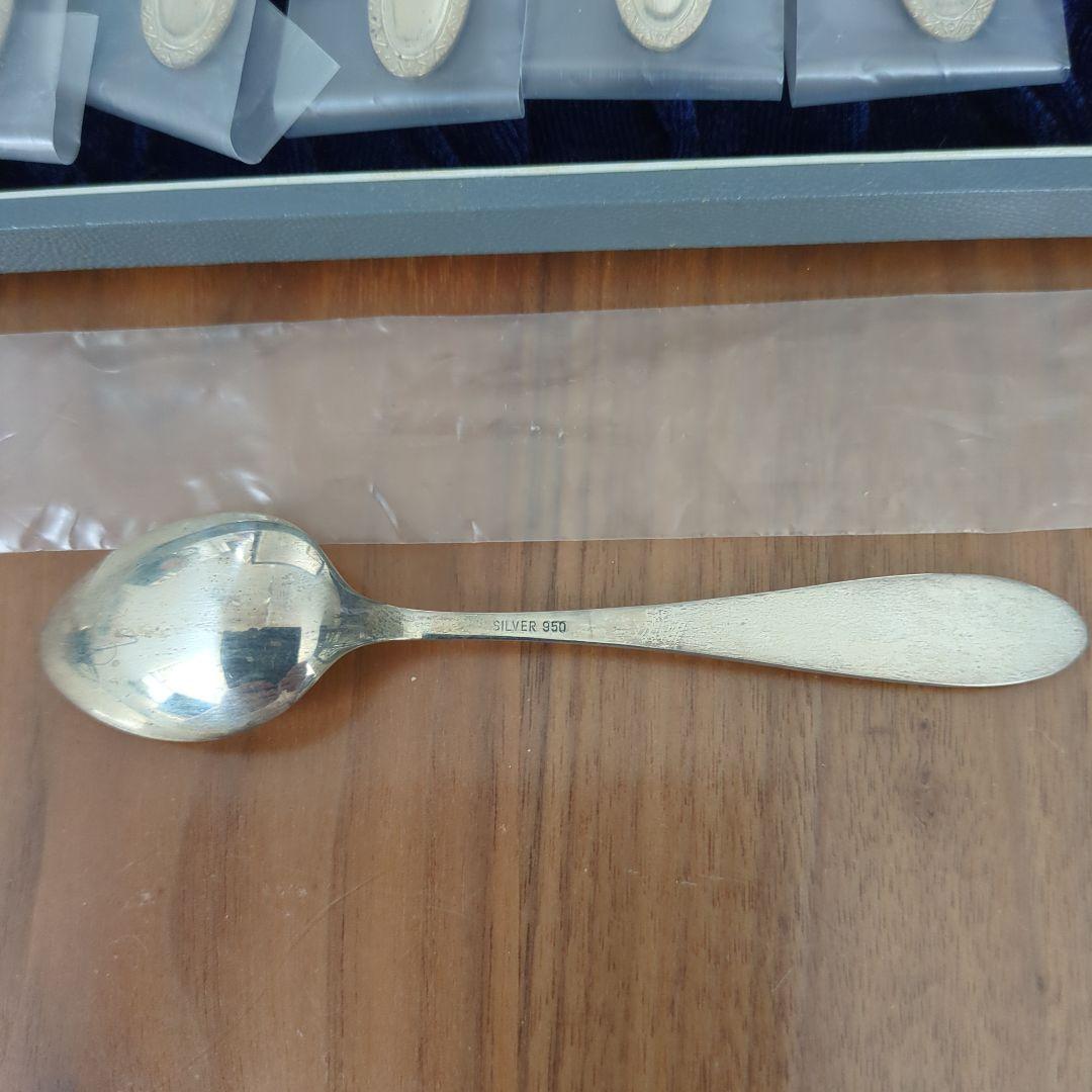 Matsuzakaya SILVER950、シルバー950 スプーン 6本セット
