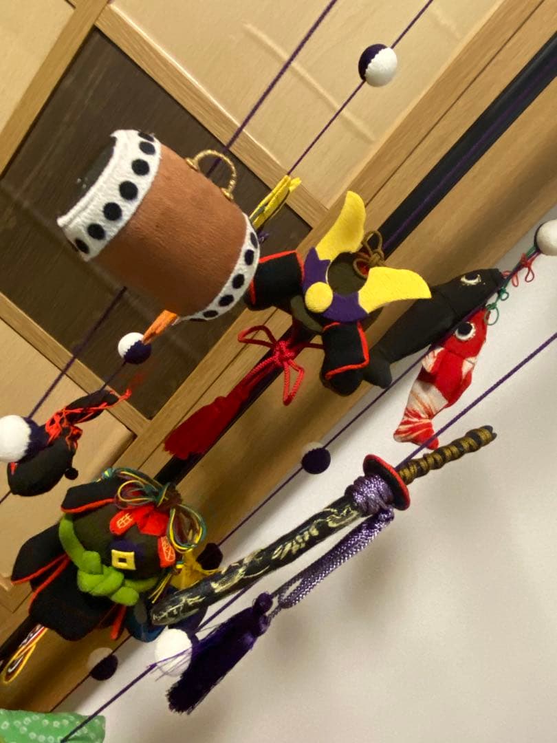 端午の節句 つまみ細工 吊るし飾り