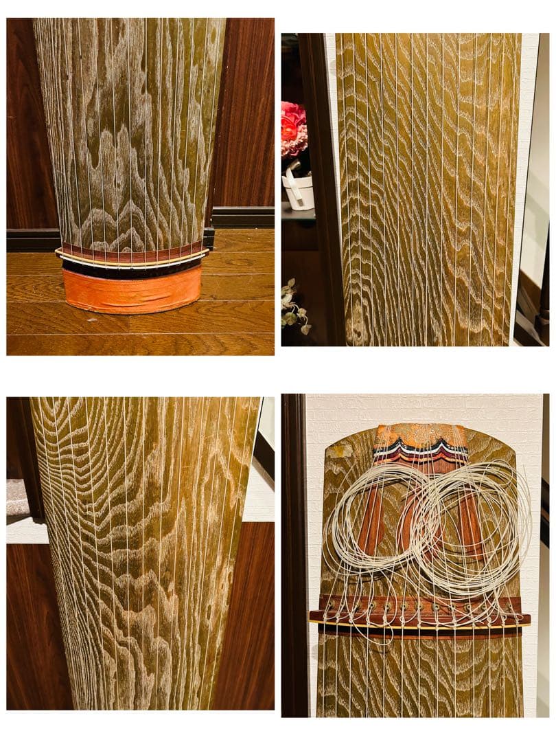 【良品】琴　和楽器　弦楽器 13弦 和琴