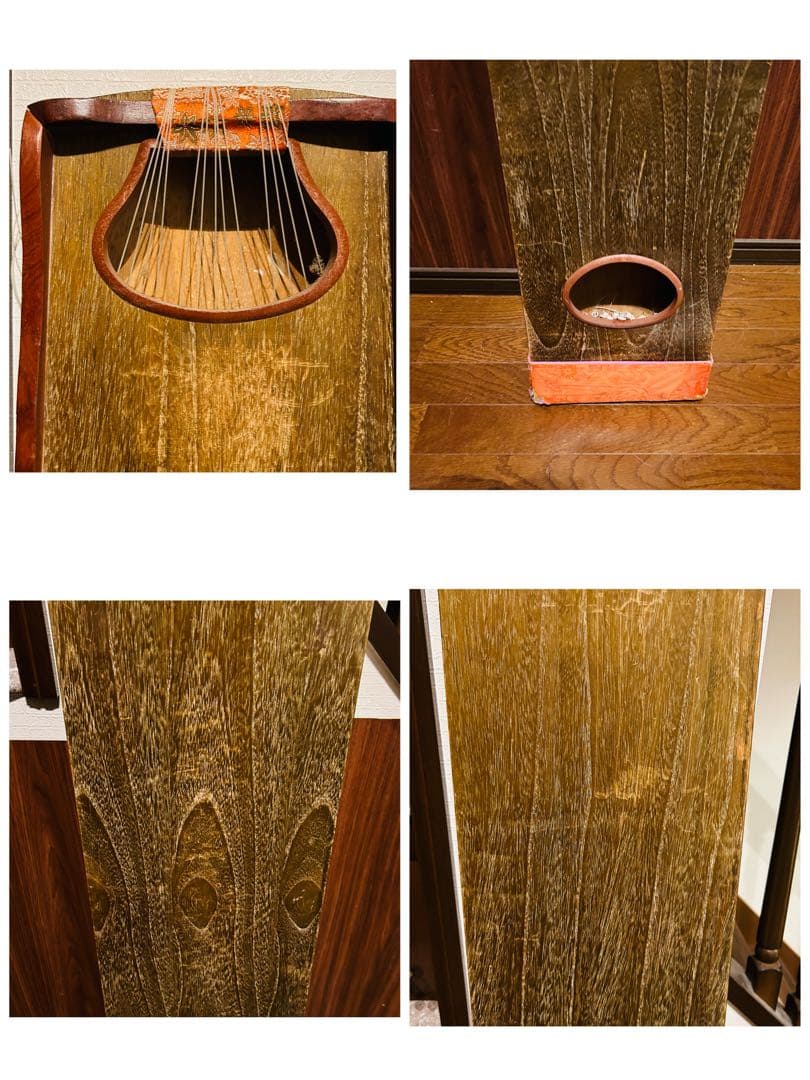 【良品】琴　和楽器　弦楽器 13弦 和琴