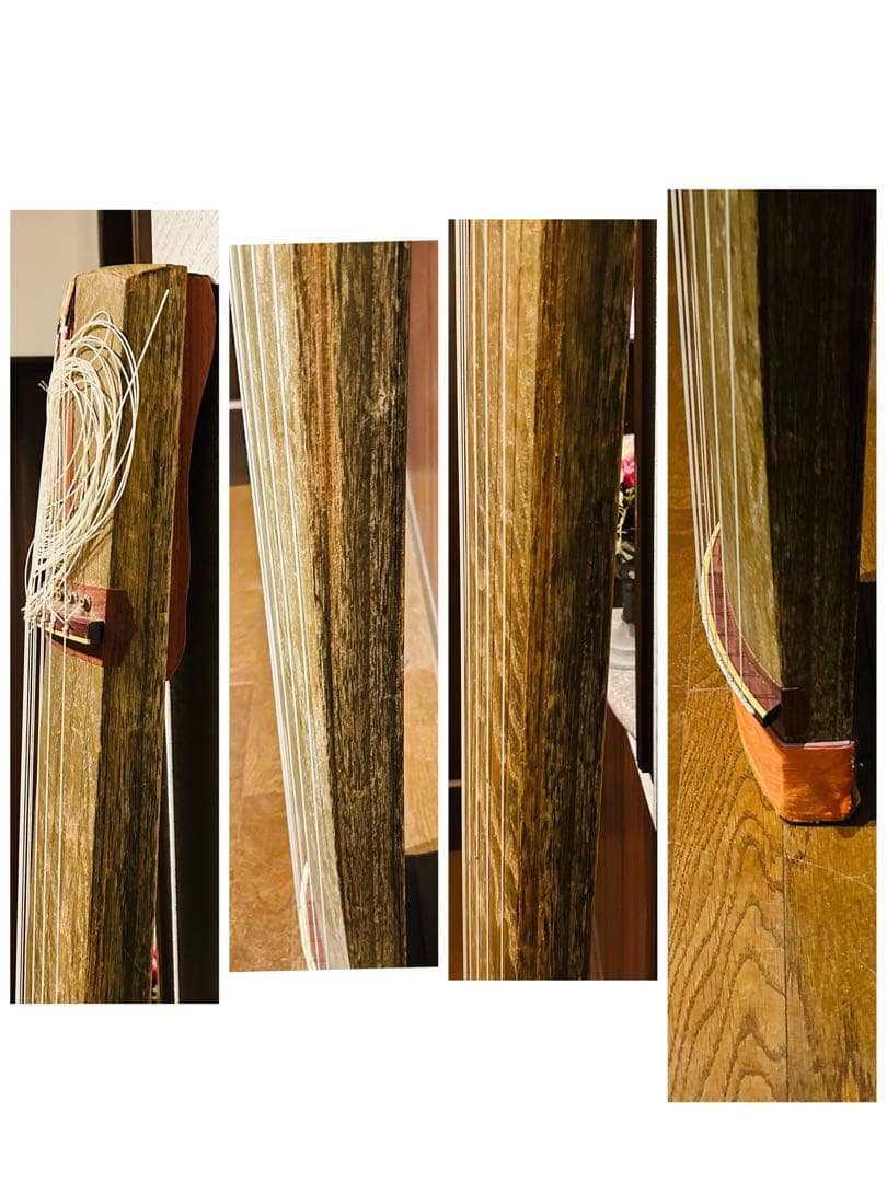 【良品】琴　和楽器　弦楽器 13弦 和琴