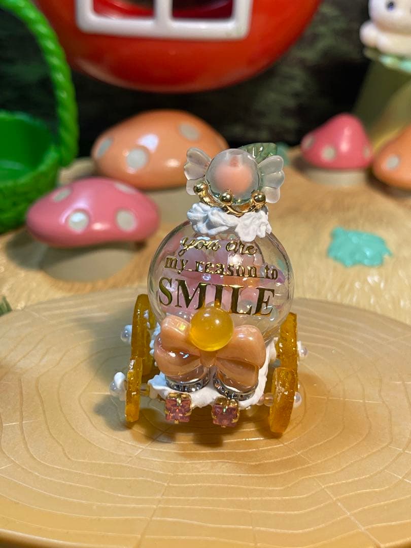 juicyオレンジキャンディガラスの車