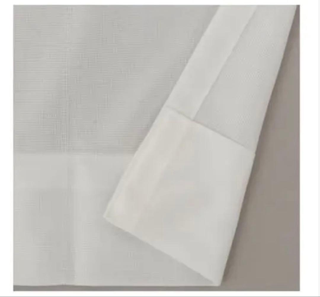 ニトリ遮熱・ミラー・防汚レースカーテン　ホワイトクリアST2 140X170