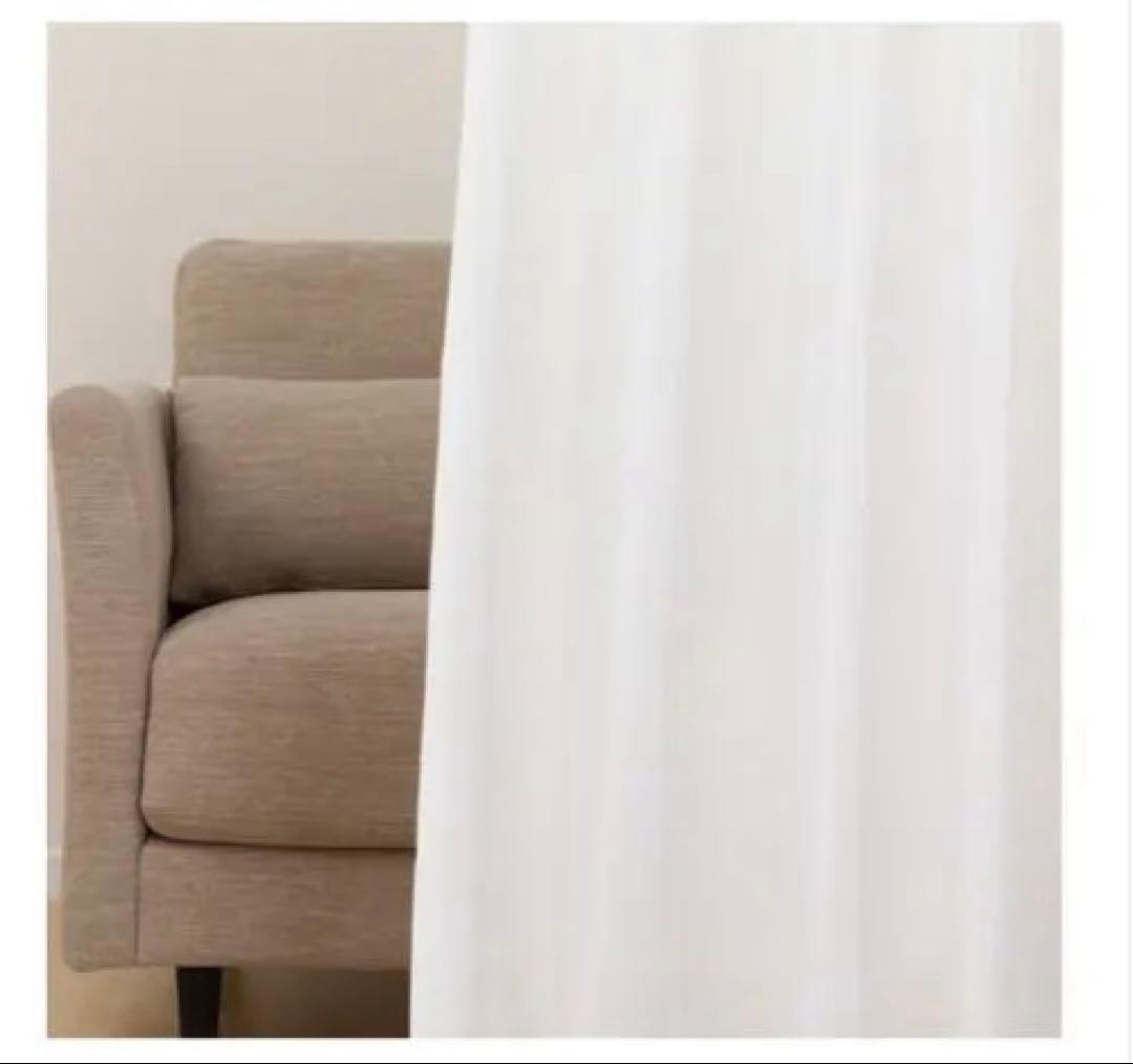 ニトリ遮熱・ミラー・防汚レースカーテン　ホワイトクリアST2 140X170