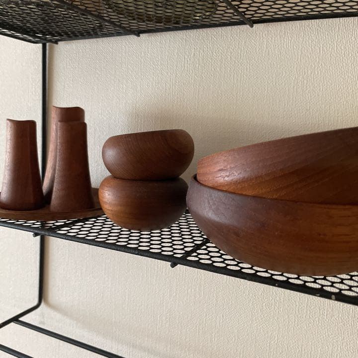 北欧vintageチーク材雑貨