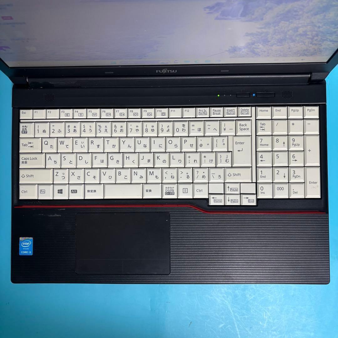 【オフィス付】富士通★Win11Pro★爆速SSD★i3ノートPC★メモリ8GB