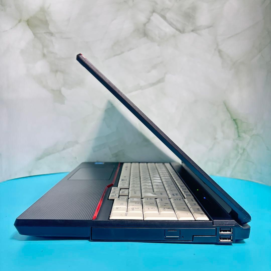 【オフィス付】富士通★Win11Pro★爆速SSD★i3ノートPC★メモリ8GB