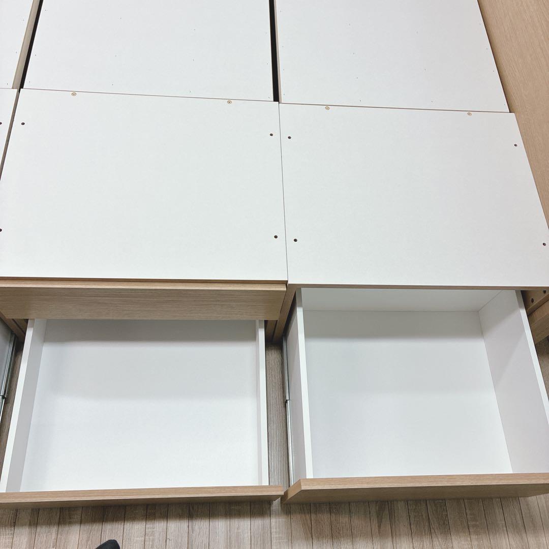 ◇大阪府 神戸市配達料無料◇ニトリ◇ベッドフレーム◇ダブル◇収納コンセント照明付