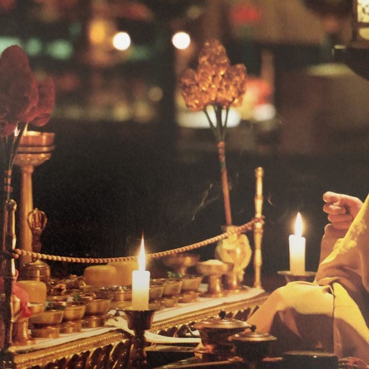 高波動セラミックス／密教 ☆ 結界と浄化 ブレスレット 内径 16 ㎝