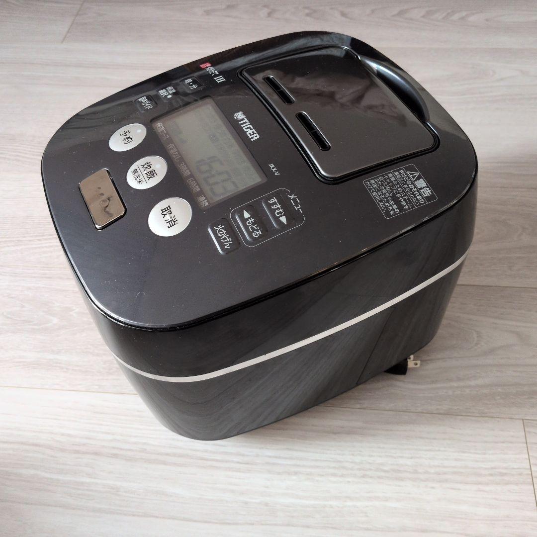 TIGER IH炊飯器 ブラック JKX-V 2015年製