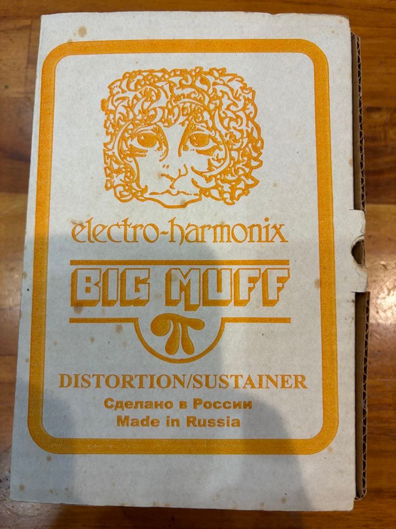 【訳あり・箱付】EHX Big Muff Pi 黒ロシア 音出しOK ロシア製