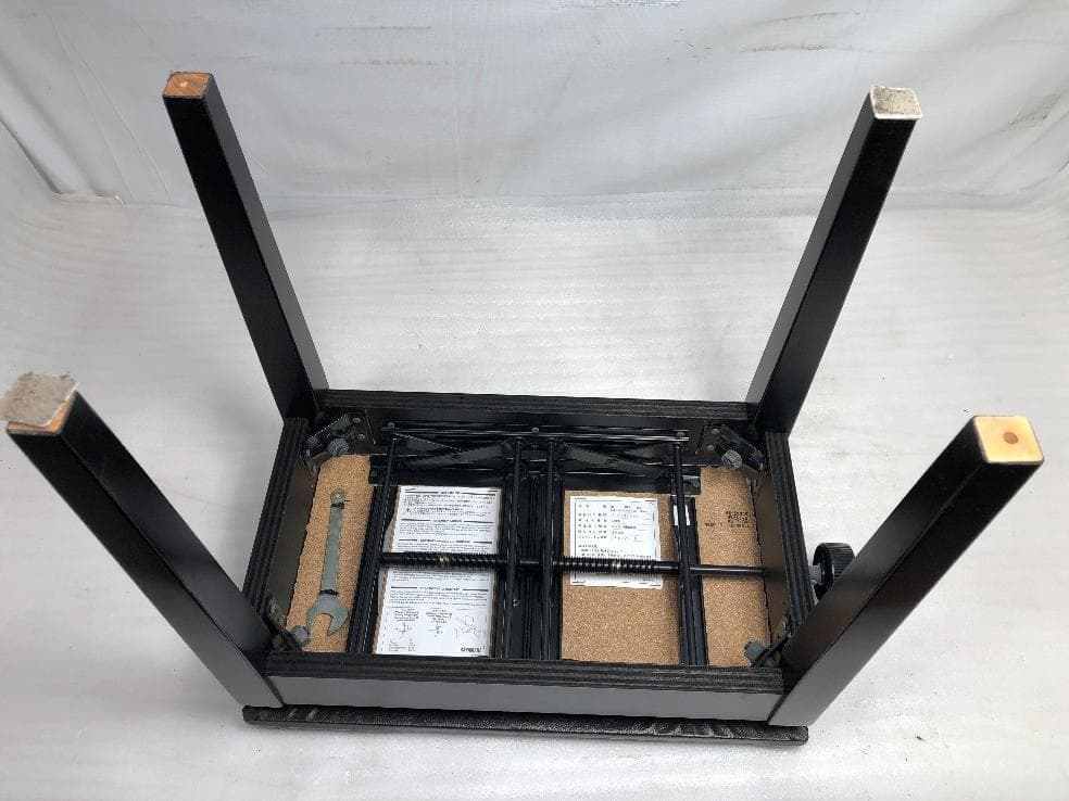 ※86754※YAMAHAピアノ椅子　BC-203DR（こげ茶色）★送料無料