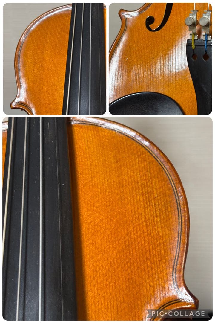 【美品】GLIGA バイオリン　gems 1 1/4 2015年　虎杢