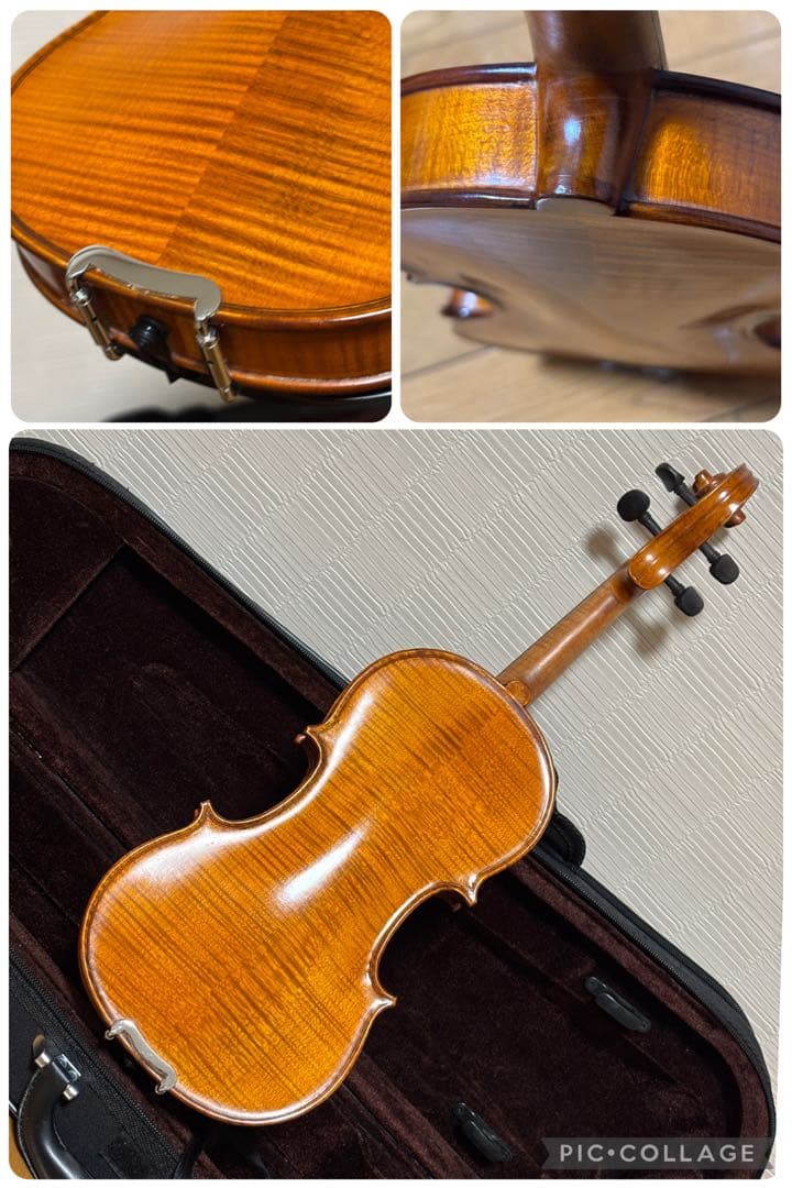 【美品】GLIGA バイオリン　gems 1 1/4 2015年　虎杢