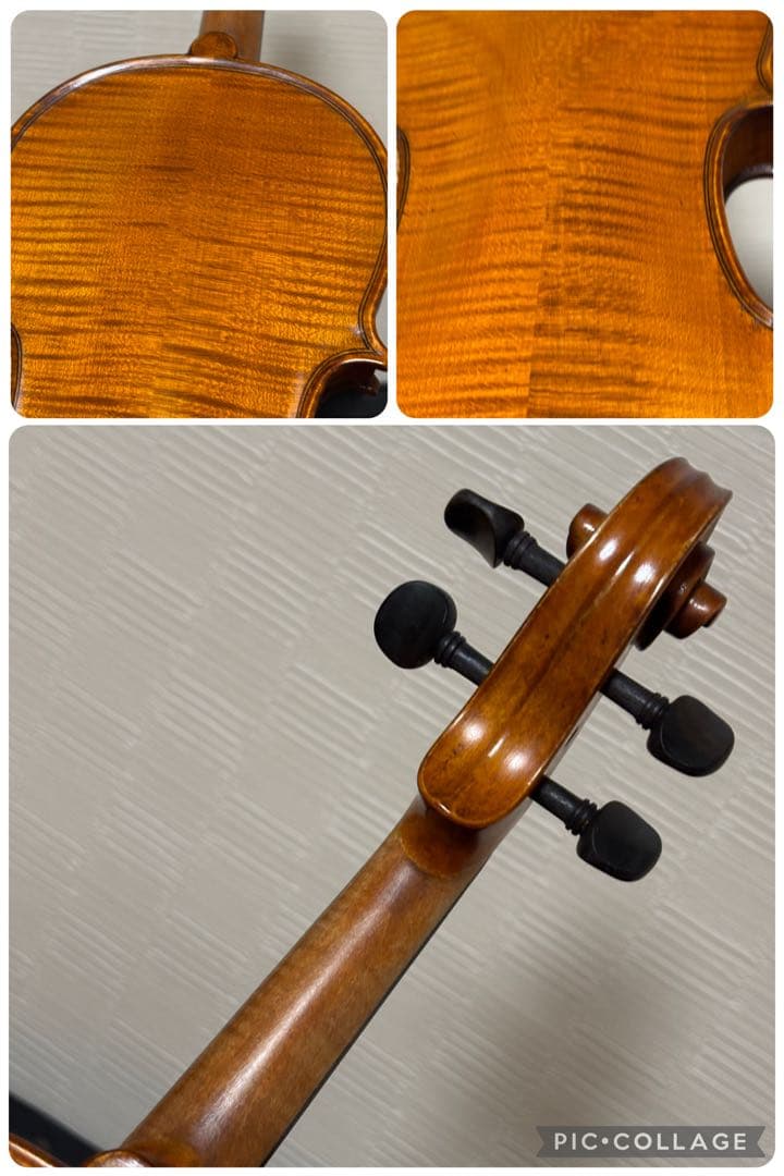 【美品】GLIGA バイオリン　gems 1 1/4 2015年　虎杢