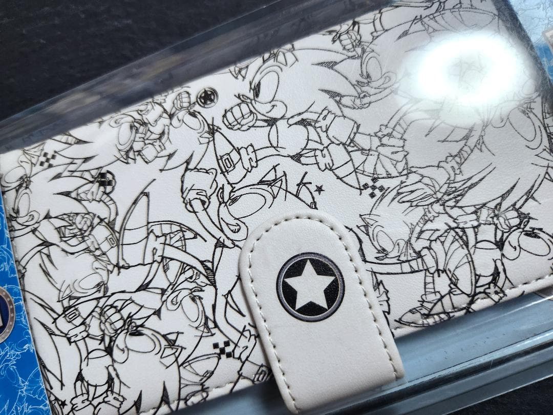 ソニック25周年 手帳型スマホケースM HCV-2581