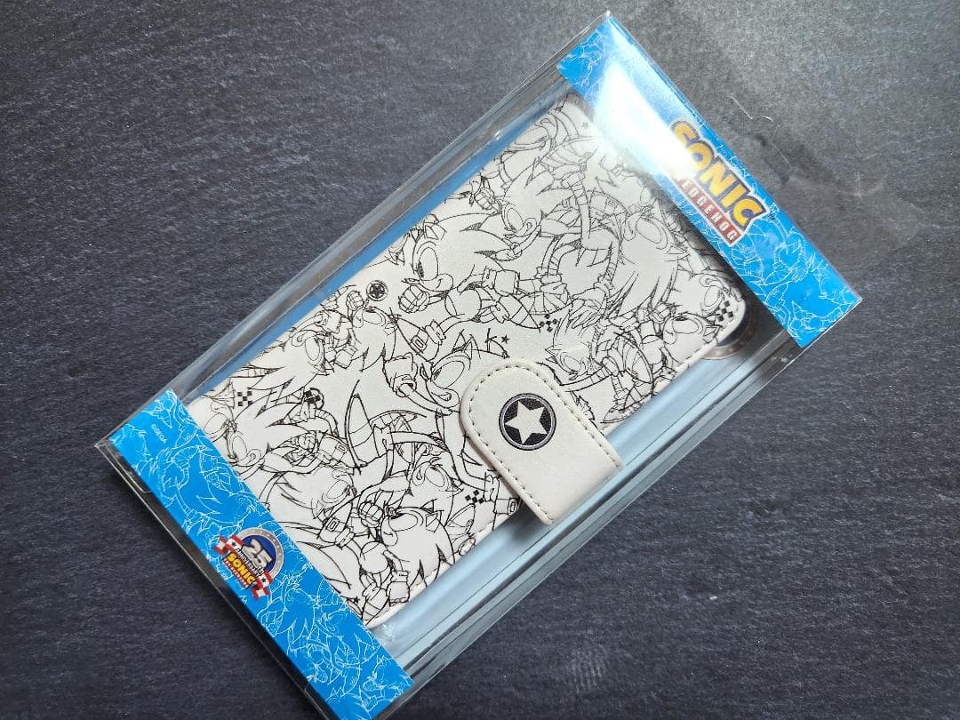 ソニック25周年 手帳型スマホケースM HCV-2581