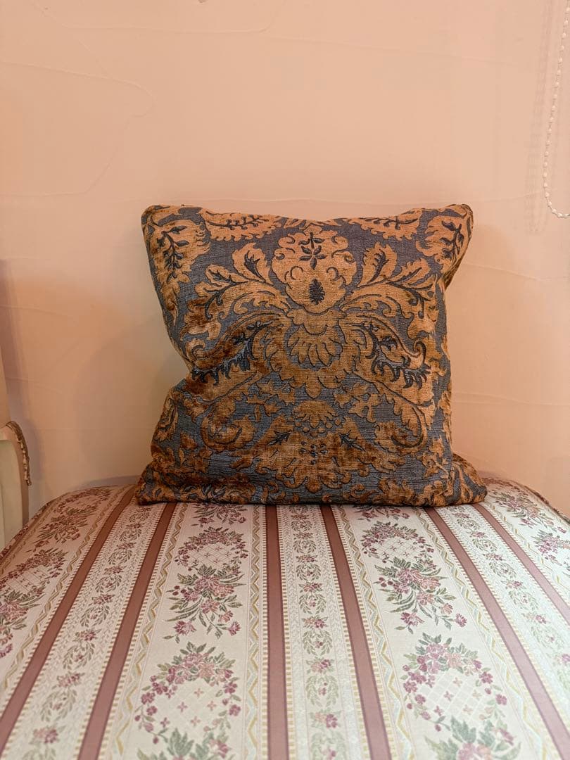 フォルチュニ　ベルベットクッションカバー