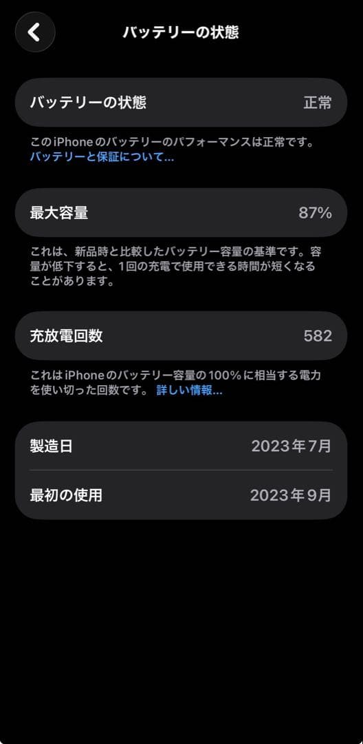 iPhone 15 Pro 128GB ホワイトチタニウム