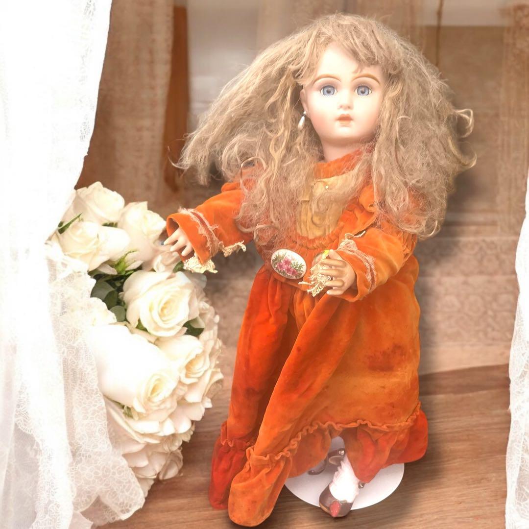 kimiko_t ビスクドール ジュモー アンティーク ドール リプロ 桜