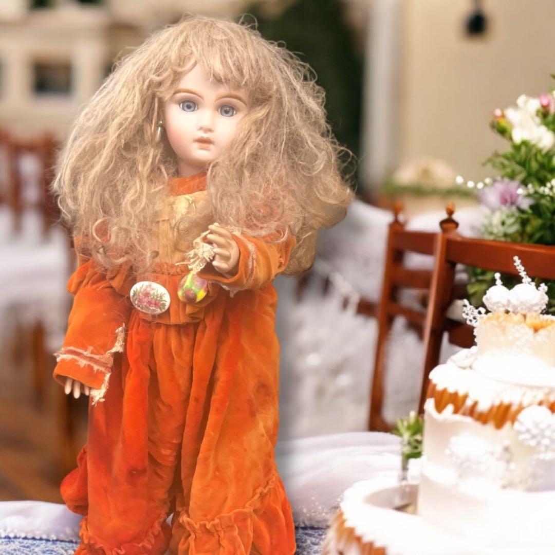 kimiko_t ビスクドール ジュモー アンティーク ドール リプロ 桜