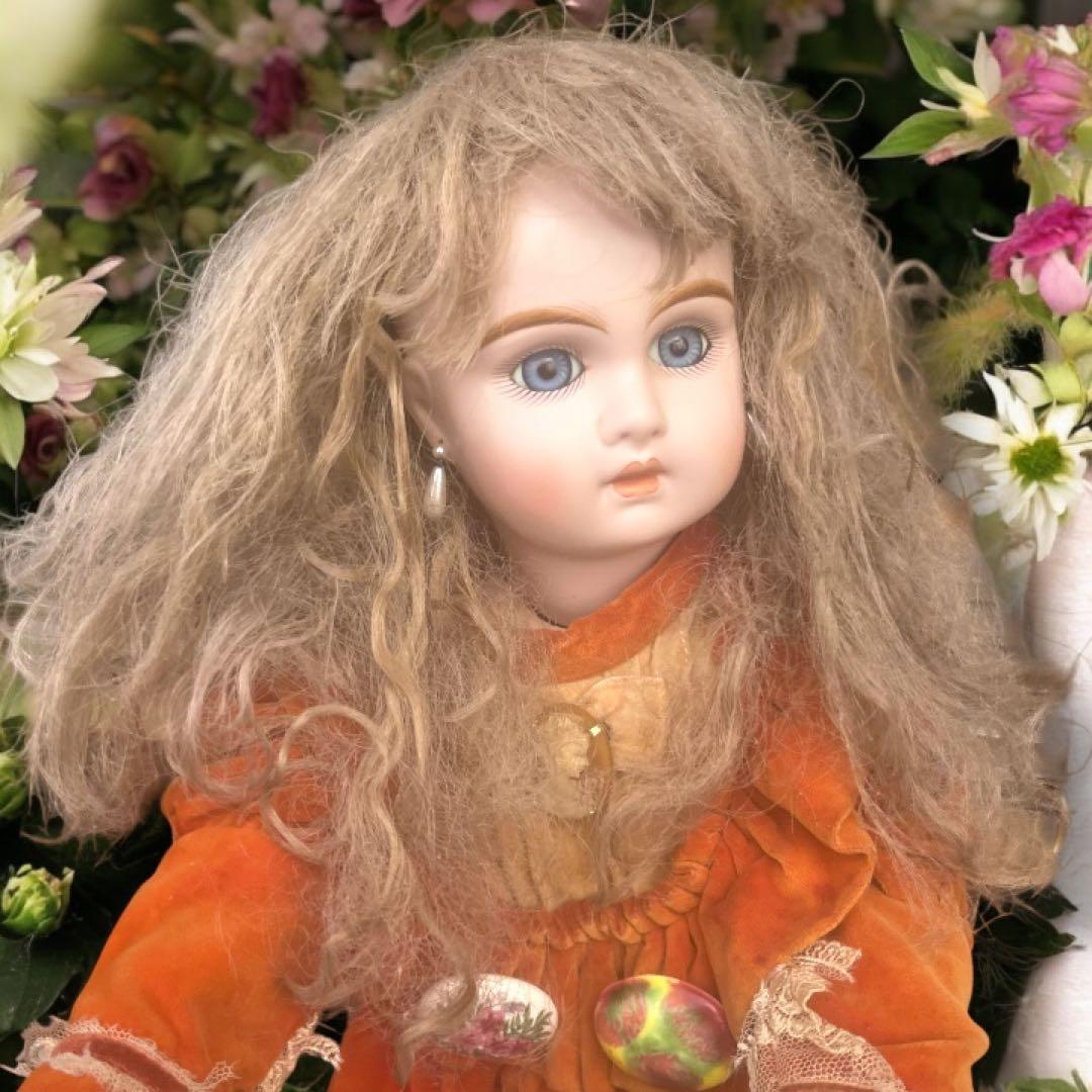 kimiko_t ビスクドール ジュモー アンティーク ドール リプロ 桜